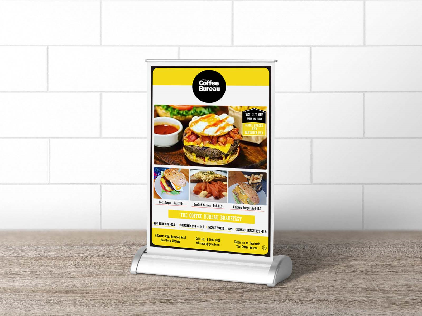 Tabletop Menu